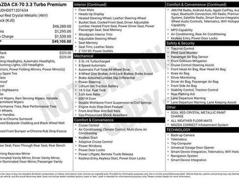 New 2026 MAZDA CX-70 3.3 Turbo w/ Premium Package image 2