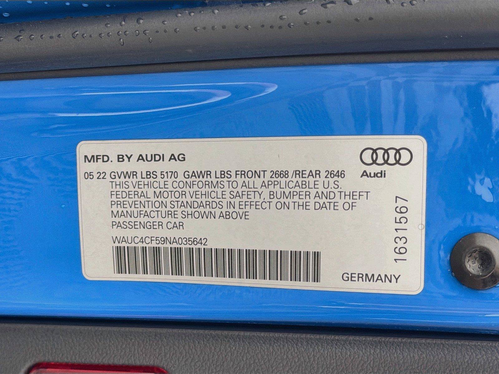 Used 2022 Audi S5 Premium Plus AWD/4WD image 39