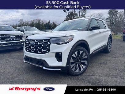 New 2026 Ford Explorer Platinum w/ LUX Leather Package