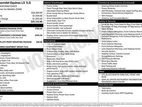 Certified 2022 Chevrolet Equinox LS w/ LS Convenience Package FWD image 15