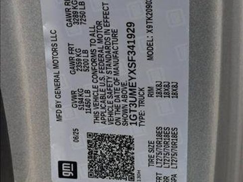 New 2025 GMC Sierra 2500 SLE w/ Max Trailering Package AWD/4WD image 16