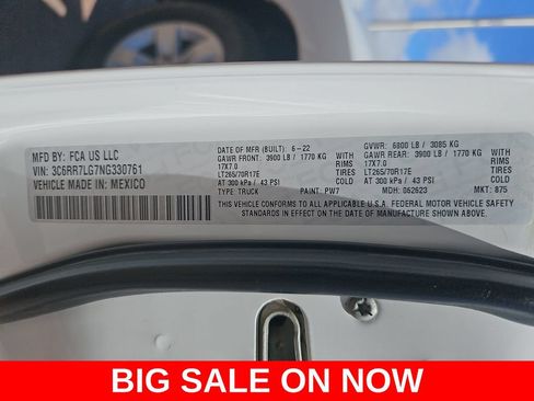 Used 2022 RAM 1500 Classic SLT w/ Electronics Group AWD/4WD image 38