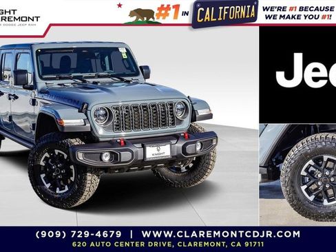 New 2026 Jeep Gladiator Rubicon w/ Steel Power Dome Hood Package AWD/4WD image 1