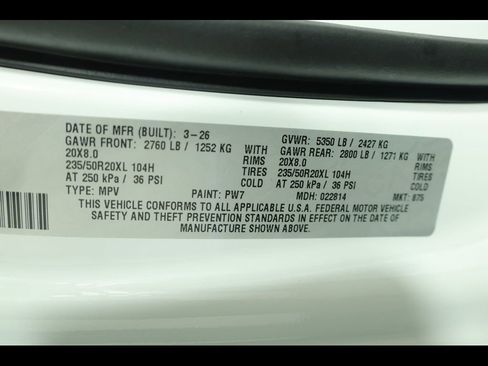 New 2026 Jeep Cherokee Overland AWD/4WD image 24