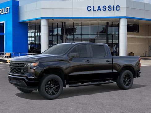 New 2026 Chevrolet Silverado 1500 Custom w/ Turbomax Blackout Package RWD image 2