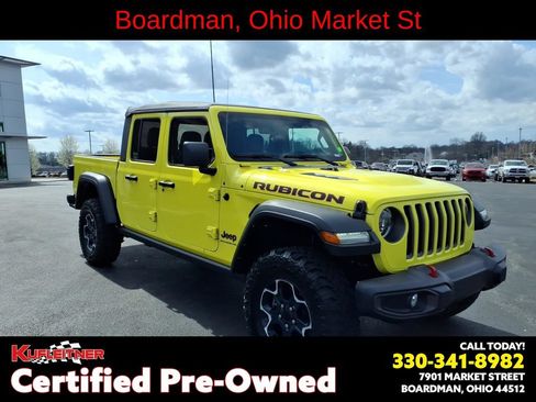 Used 2023 Jeep Gladiator Rubicon w/ LED Lighting Group AWD/4WD image 7