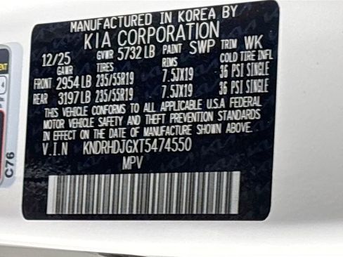 Used 2026 Kia Sorento EX w/ EX Premium Package AWD/4WD image 26