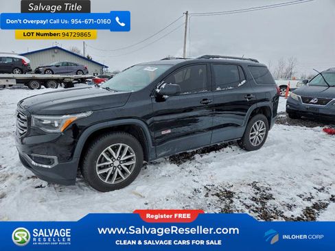 Used 2017 GMC Acadia SLE w/ Driver Alert Package I image 1