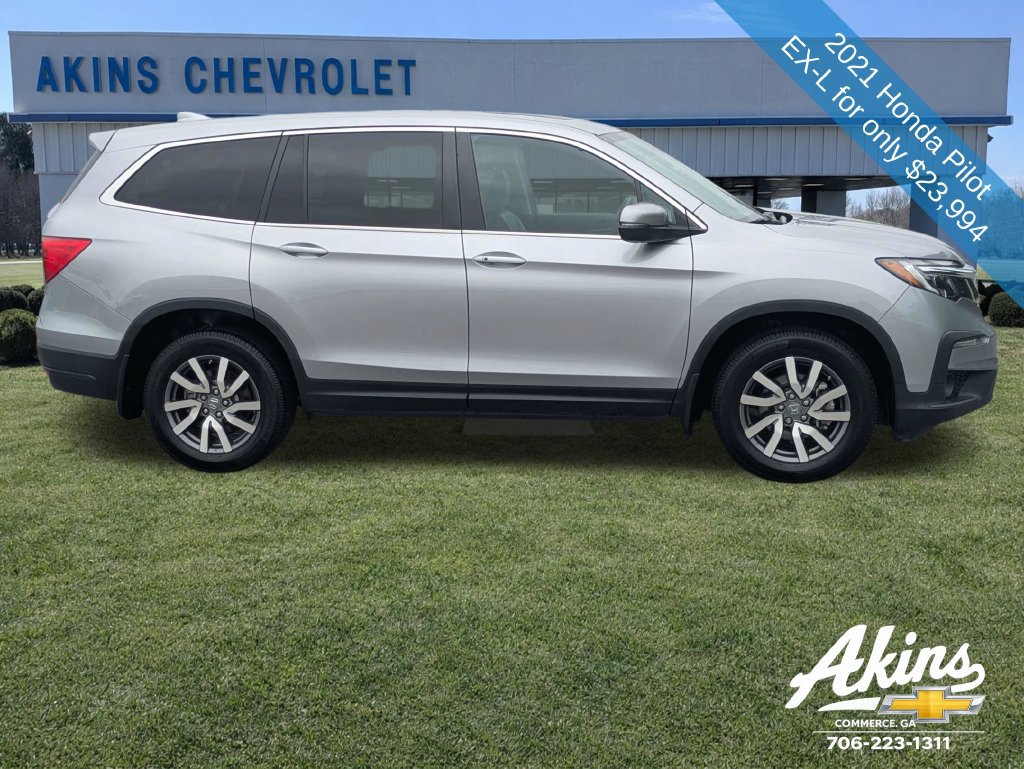 Used 2021 Honda Pilot EX-L image 3