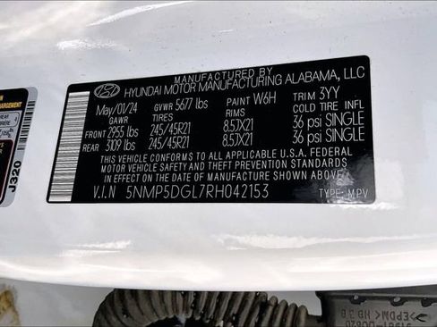 Used 2024 Hyundai Santa Fe Calligraphy image 33