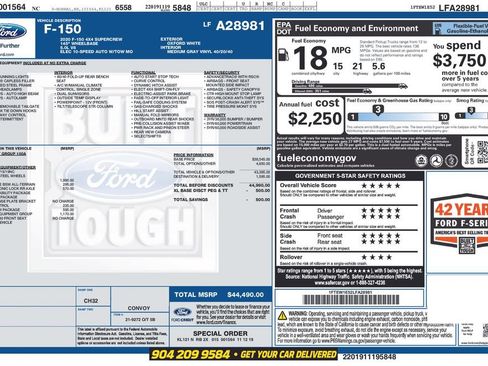 Used 2020 Ford F150 XL w/ XL Power Equipment Group AWD/4WD image 23