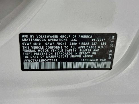 Used 2017 Volkswagen Passat 1.8T SEL Premium FWD image 33