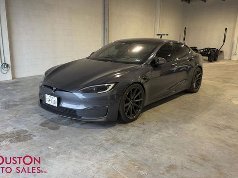 Used 2022 Tesla Model S Plaid AWD/4WD image 1
