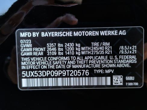 Certified 2023 BMW X3 xDrive30i w/ Premium Package image 41