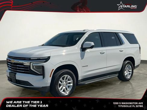 Used 2025 Chevrolet Tahoe LT AWD/4WD image 1