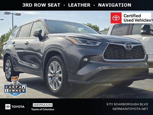 Used 2024 Toyota Highlander Limited AWD/4WD image 1