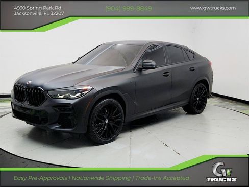 Used 2022 BMW X6 M50i w/ Premium Package AWD/4WD image 1