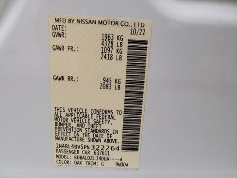 Used 2023 Nissan Altima 2.5 S FWD image 33