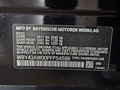 Certified 2023 BMW i4 eDrive35 w/ Premium Package image 44