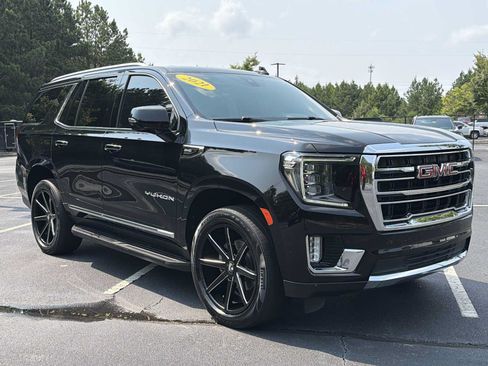 Used 2021 GMC Yukon SLT w/ SLT Luxury Plus Package RWD image 34
