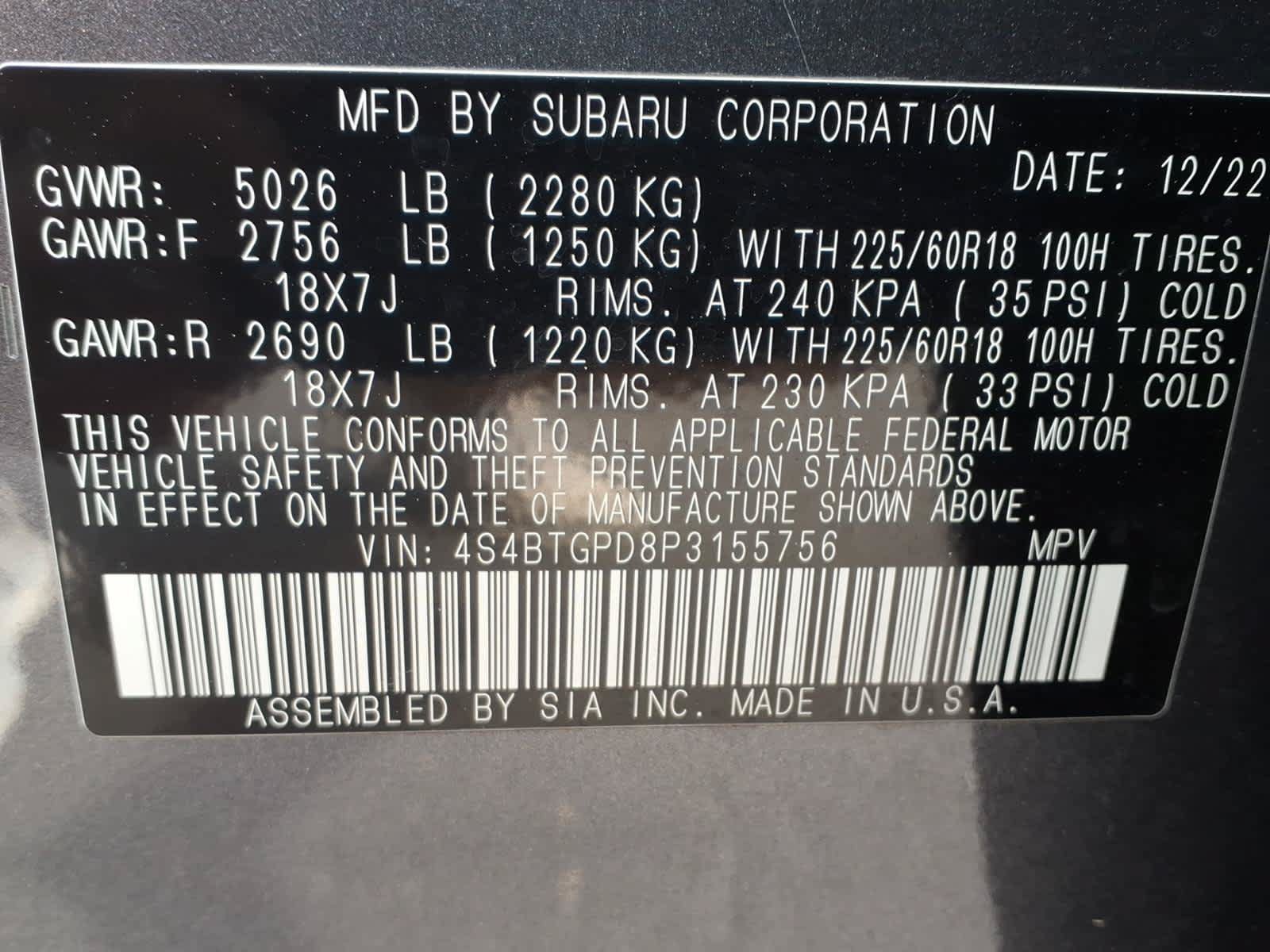 Used 2023 Subaru Outback Touring XT AWD/4WD image 40