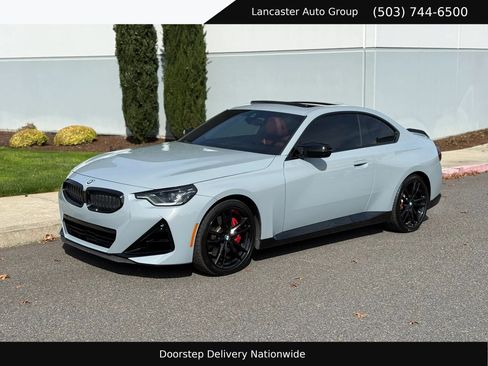 Used 2023 BMW M240i Coupe w/ Premium Package RWD image 1