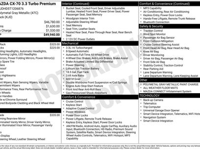 New 2026 MAZDA CX-70 3.3 Turbo w/ Premium Package