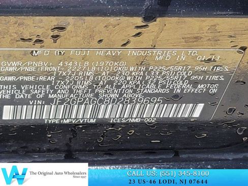 Used 2013 Subaru Crosstrek 2.0i Limited image 24