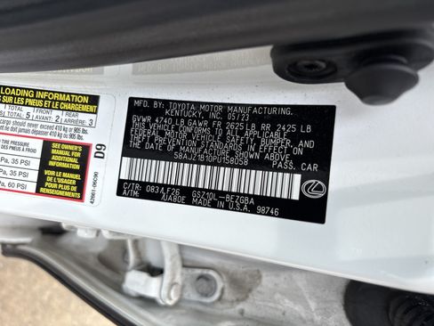 Used 2023 Lexus ES 350 F Sport w/ Accessory Package (Z1) FWD image 35