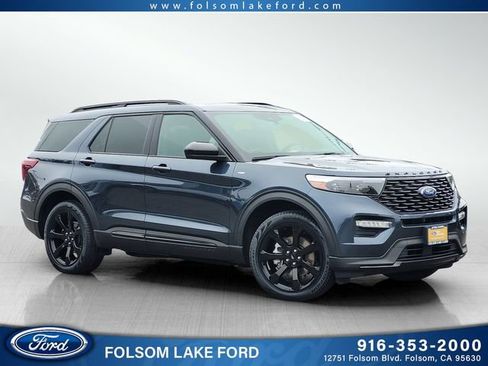 Certified 2022 Ford Explorer ST-Line w/ Class IV Trailer Tow Package image 1