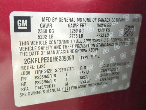 Used 2017 GMC Terrain SLT w/ Open Road Package image 35