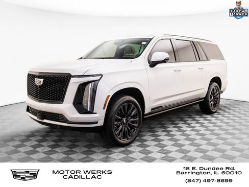 Certified 2025 Cadillac Escalade ESV Sport w/ LPO, ONYX Package image 1