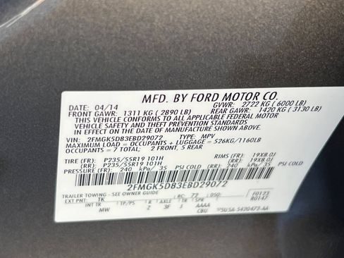 Used 2014 Ford Flex Limited FWD image 29