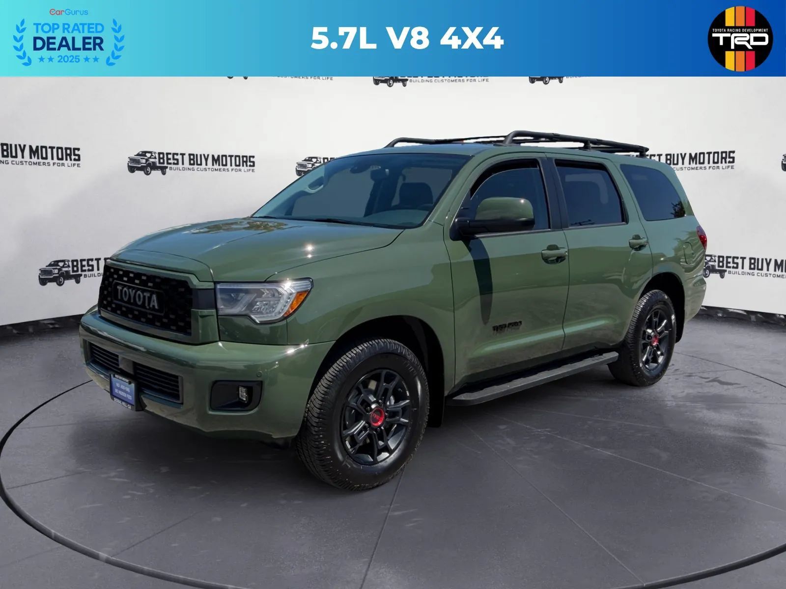 Used 2020 Toyota Sequoia TRD Pro AWD/4WD image 3