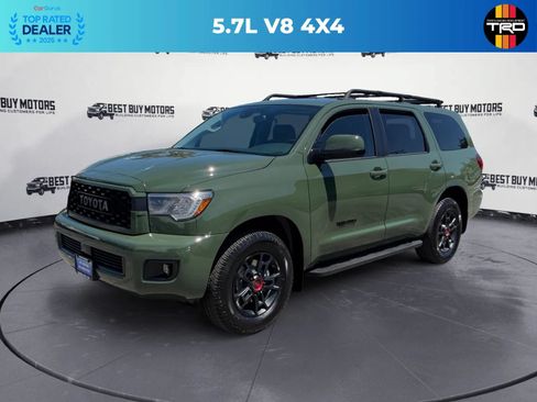 Used 2020 Toyota Sequoia TRD Pro AWD/4WD image 3