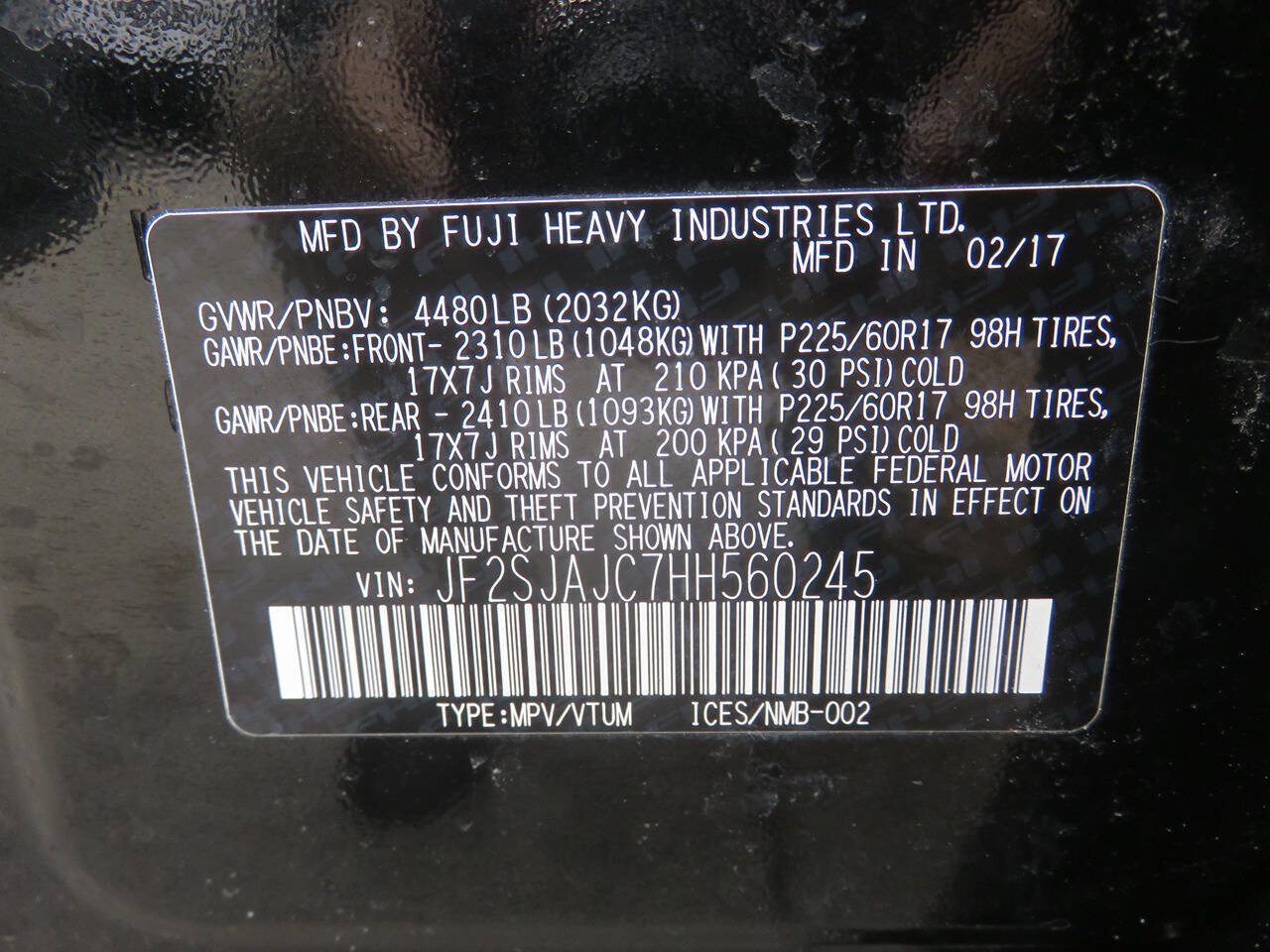 Used 2017 Subaru Forester 2.5i Limited AWD/4WD image 36