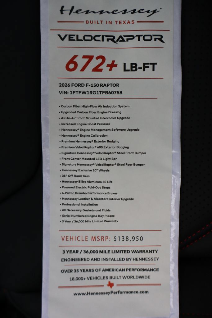 New 2026 Ford F150 Raptor AWD/4WD image 14