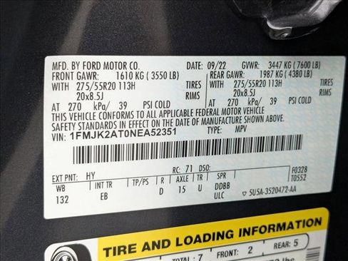 Used 2022 Ford Expedition Max Limited image 27