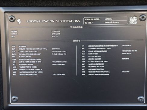 Certified 2024 Ferrari Roma image 8