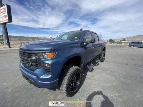 Used 2024 Chevrolet Silverado 1500 Custom w/ LPO, Dark Essentials Package image 1