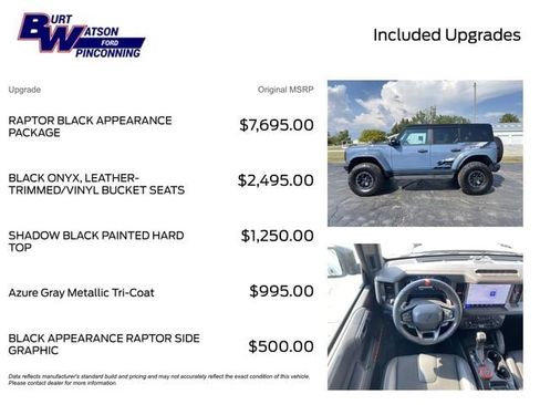 New 2025 Ford Bronco Raptor image 4