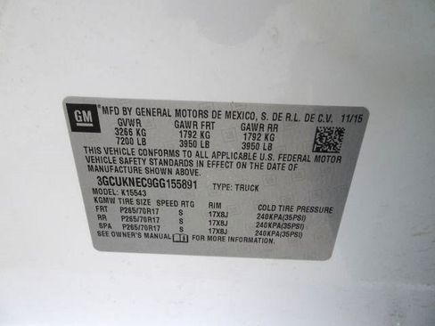 Used 2016 Chevrolet Silverado 1500 W/T w/ Special Service Package image 42