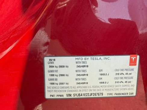 Used 2018 Tesla Model S 100D image 12