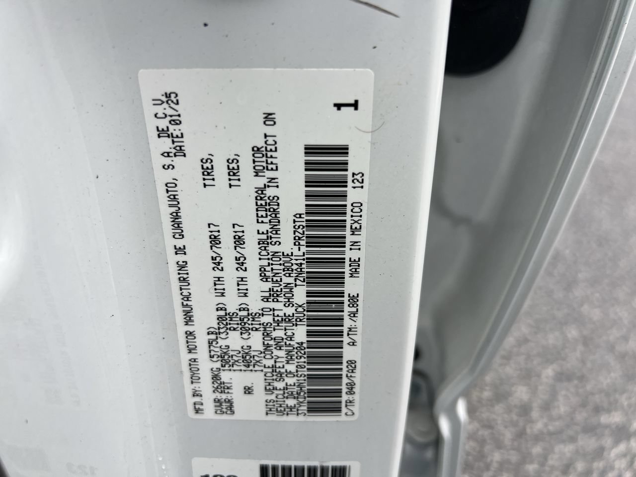 Used 2025 Toyota Tacoma SR RWD image 36