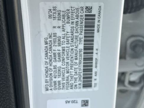 Certified 2024 Honda Civic EX image 22