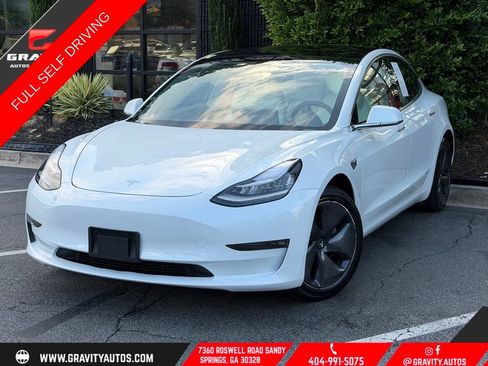 Used 2020 Tesla Model 3 Long Range AWD/4WD image 1