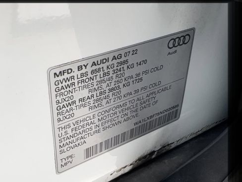 Used 2022 Audi Q7 3.0T Premium Plus w/ Premium Plus Package AWD/4WD image 55