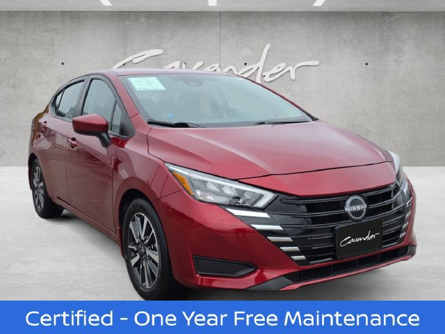 Certified 2025 Nissan Versa SV w/ Trunk Package FWD image 2