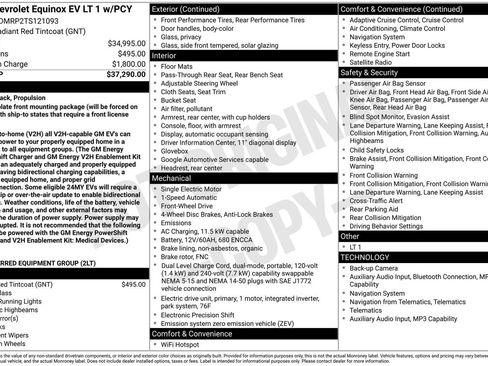Certified 2026 Chevrolet Equinox EV LT FWD image 32