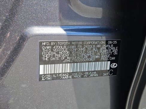 Used 2025 Lexus IS 350 F Sport w/ Accessory Package 2 RWD image 25